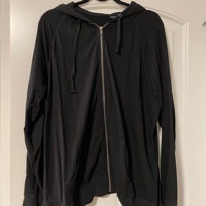 Torrid Black Zip-up hoodie Size 3
